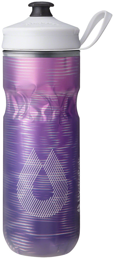 Hydrapak Polar Sport Pulse Insulated Water Bottle - 20oz Purple