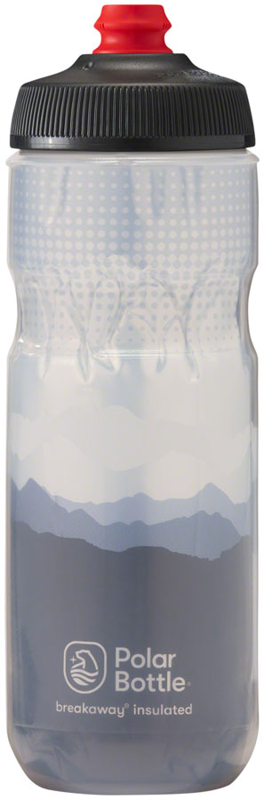 Polar Bottles Breakaway Insulated Dawn To Dusk Water Bottle - Charcoal/White 20oz