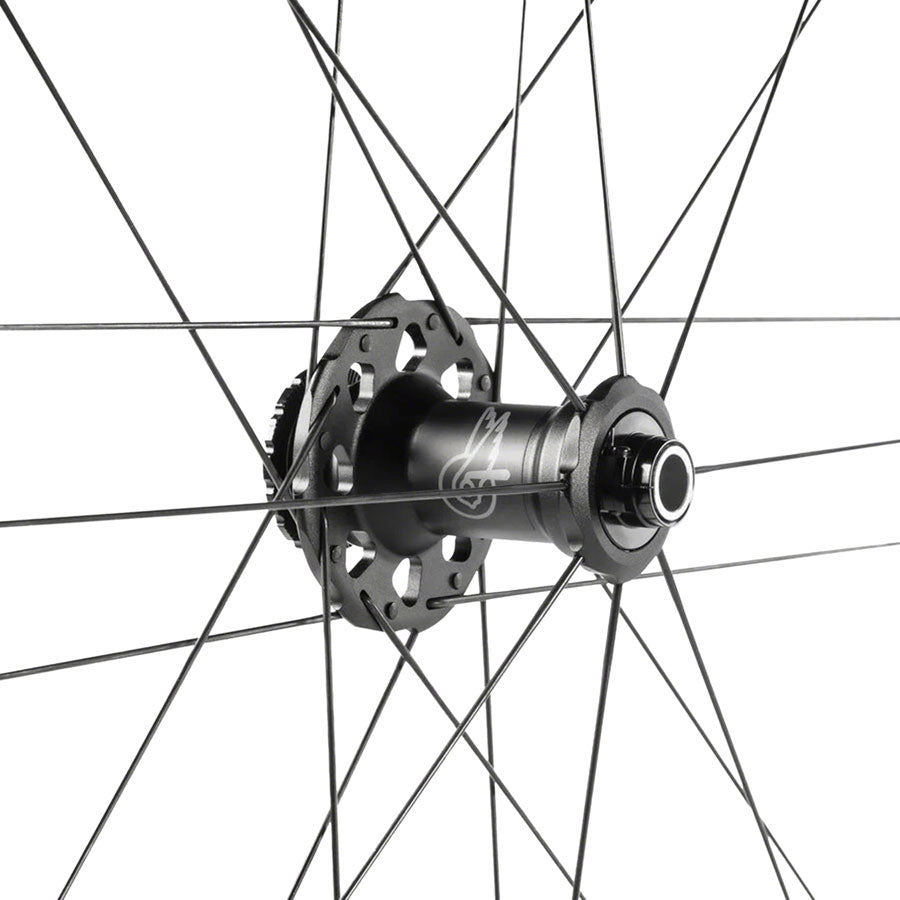 Campagnolo Zonda GT Front Wheel - 700c 12 x 100mm Center-Lock 2-Way Fit BLK