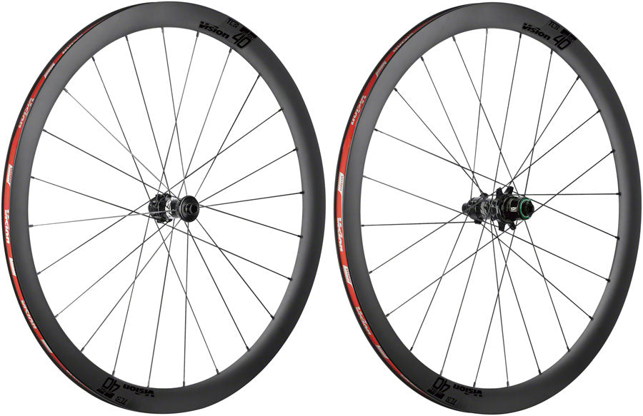 Vision SC40 Wheelset - 700 12 x 100/142 Center-Lock XDR Black