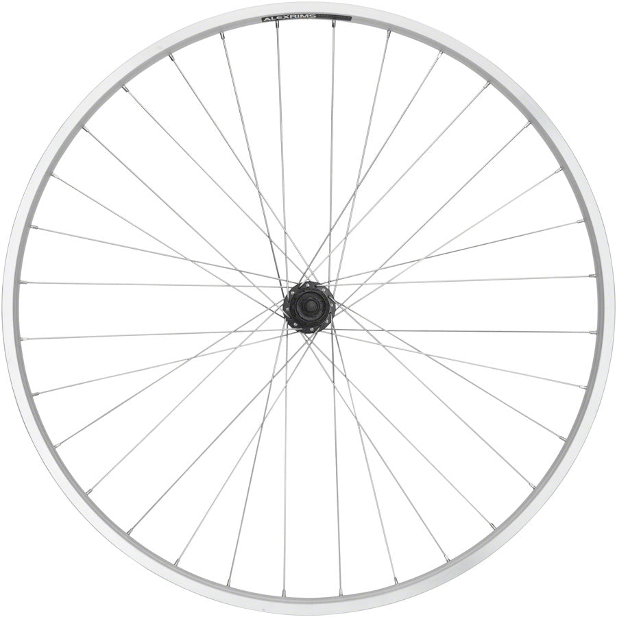 Quality Wheels Value Double Wall Series Rear Wheel - 700 QR x 135mm Rim Brake HG 10 Silver Clincher