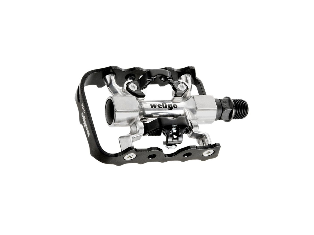 Pedal Wellgo C176 City Clipless Platform Alloy Black/Silver