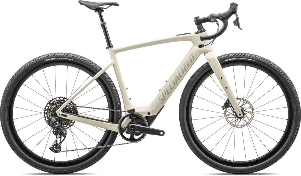 Turbo Creo 2 Expert - SRAM Rival / GX Eagle AXS - Gloss Black Pearl/ Birch/ Black Pearl Speckle / 49