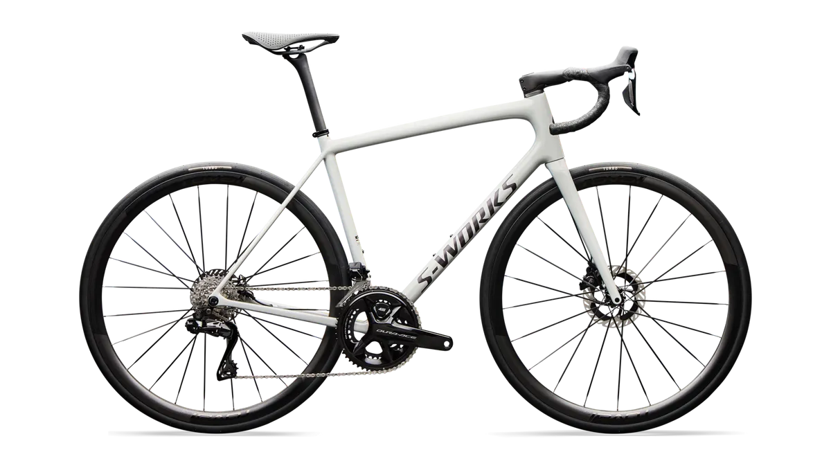 S-Works Aethos 2 - Shimano Dura-Ace Di2 - Gloss Dolomite Metallic / 49