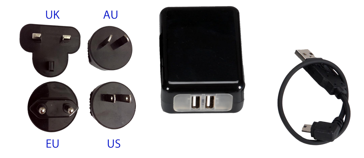 2-Amp International USB Charger - One Size