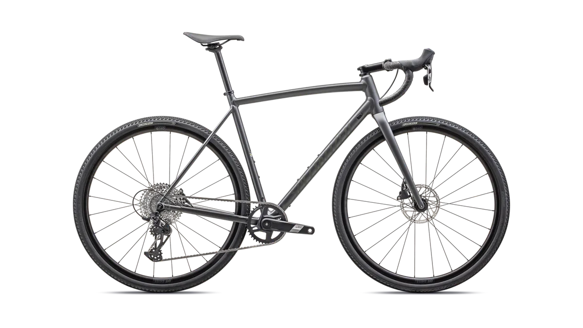 Crux DSW Comp - SRAM Apex XPLR - Satin Smoke / Oak Green / 49