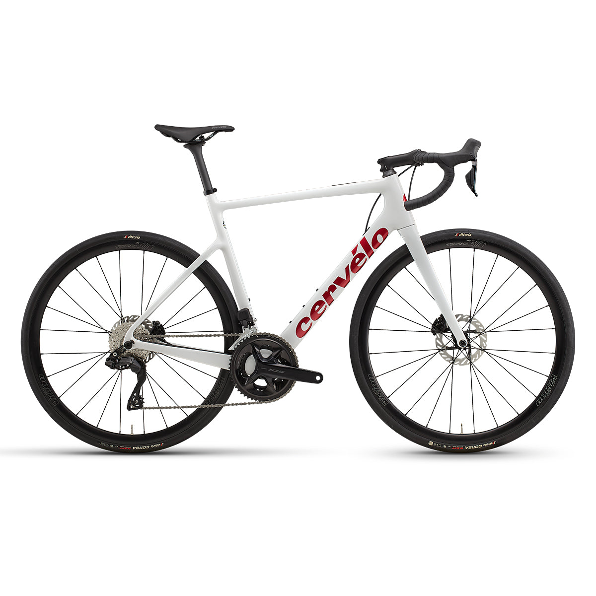 Cervelo CALEDONIA 105 DI2 VANILLA/CHERRY 48