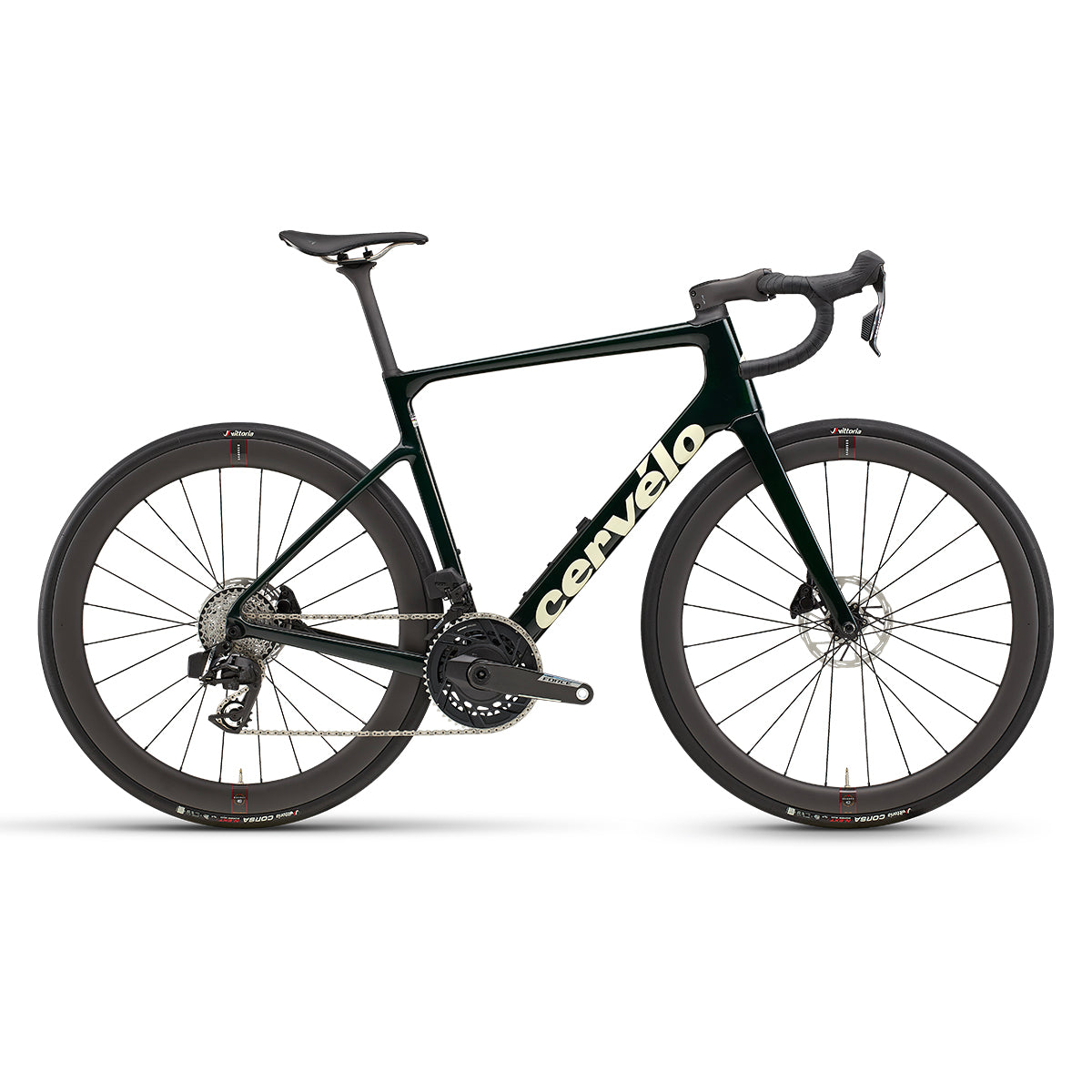 Cervelo CALEDONIA-5 FORCE AXS EMERALD/CREAM 51