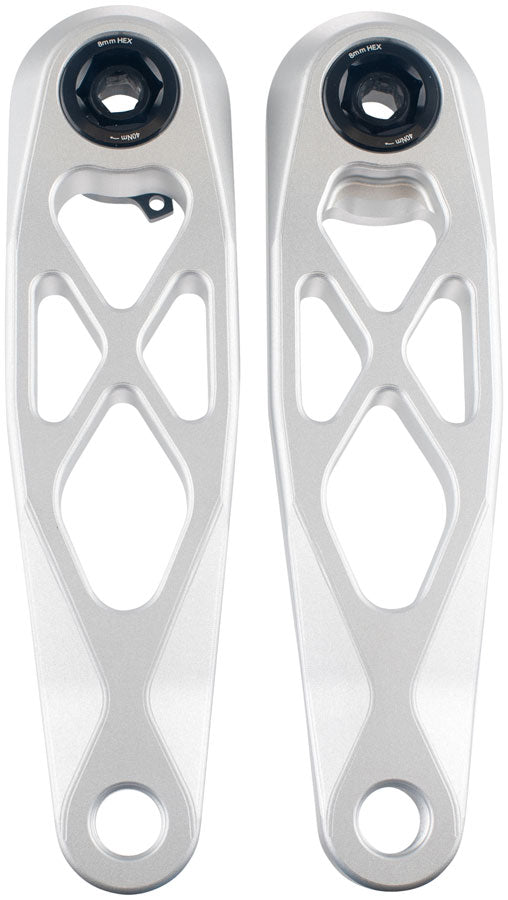 5DEV R-SPEC Trail Enduro Crankset - 160mm 7050 Billet Aluminum 3-Bolt DM Chainring Interface Raw