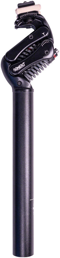 Cirrus Kinekt Suspension Seatpost - Aluminum 31.6 420mm LR- 80-180lb Rider BLK