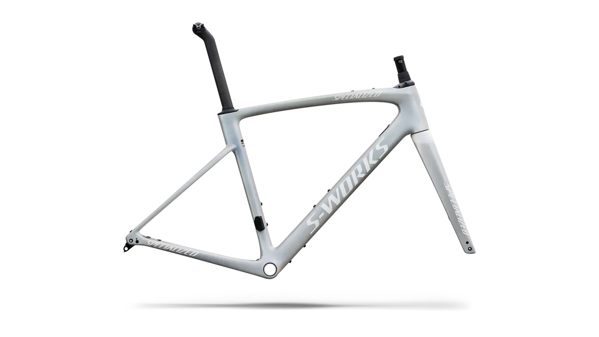 S-Works Roubaix SL8 Frameset - FACT 12r Carbon - White / 54