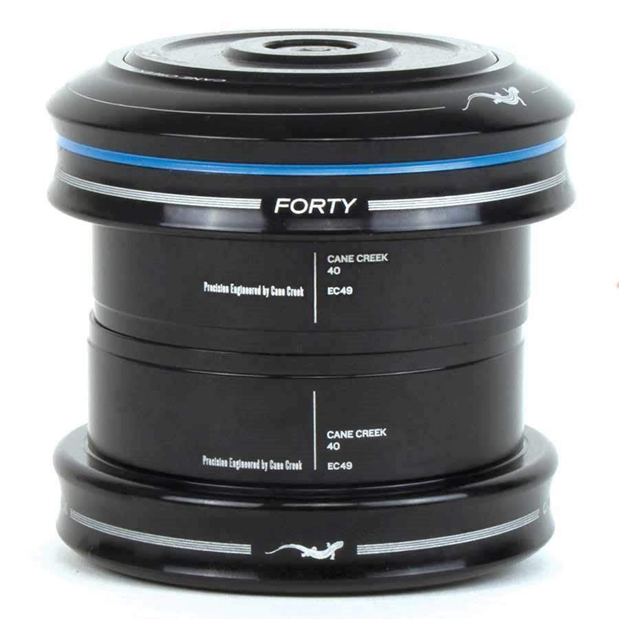 Cane Creek 40 EC49/38.1 / EC49/40 Headset 1.5" Straight Steerer Black Headsets Cane Creek