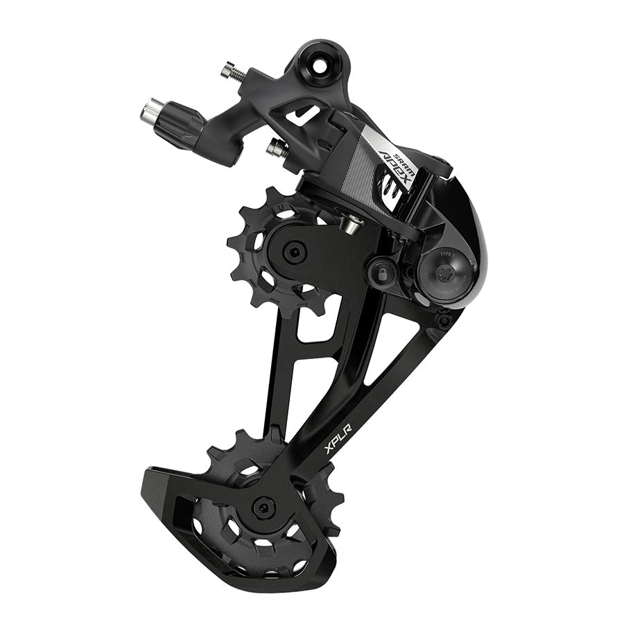 SRAM Apex XPLR Rear Derailleur - 12-Speed Medium Cage 44t Max Black D1 Rear Derailleurs SRAM
