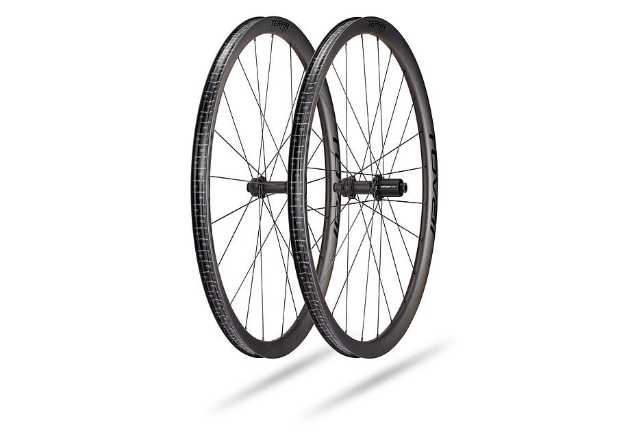 Specialized terra clx ii wheel satin carbon/gloss black 700c front Wheels Specialized
