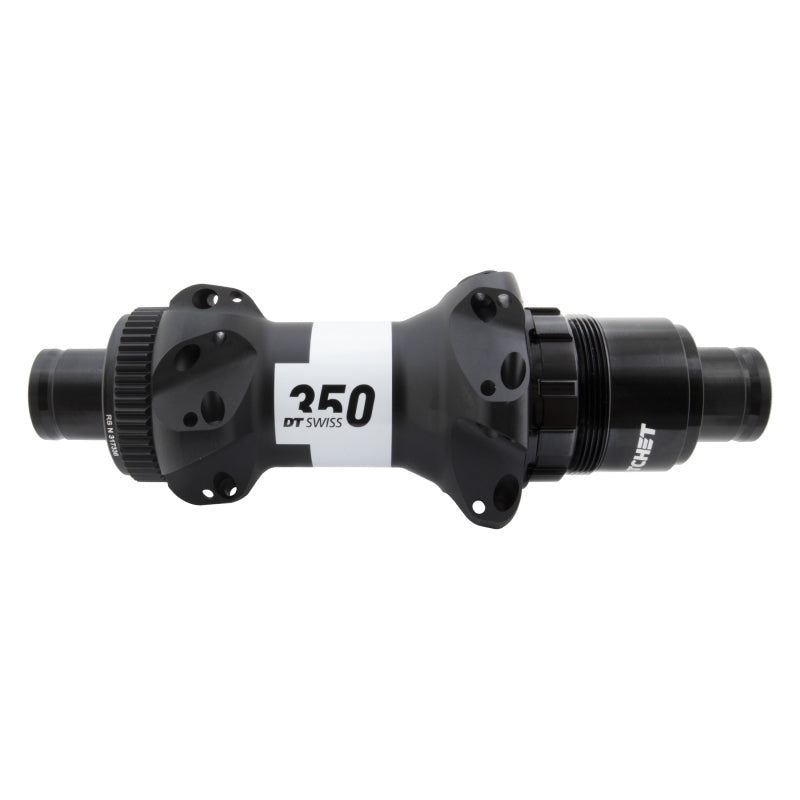 DT Swiss 350 Rear Hub - 12 x 142mm Center-Lock XDR BLK 24H Straightpull 36pt Rear Hub DT Swiss
