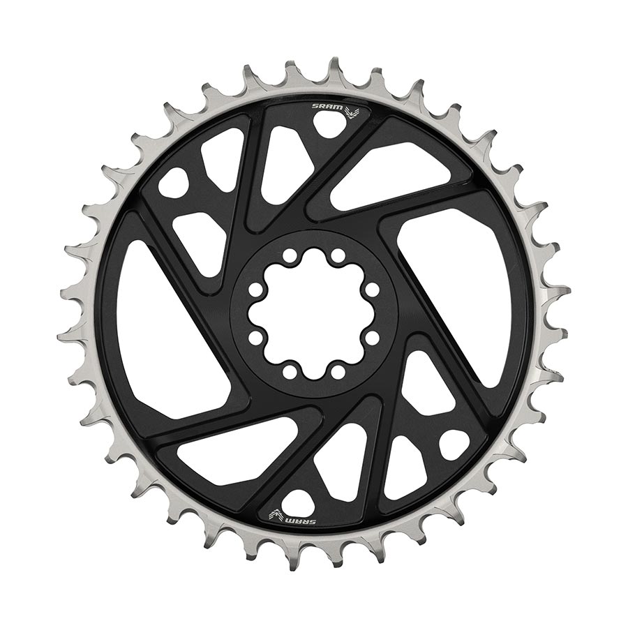SRAM XX Eagle T-Type Direct Mount Chainring - 34t 12-Speed 8-Bolt Direct Mount 3mm Offset Aluminum BLK D1 Chainrings SRAM