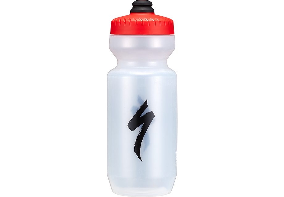 Specialized 22 oz purist mflo 2.0 bottle s-logo trans/red 22 oz Water Bottles Specialized