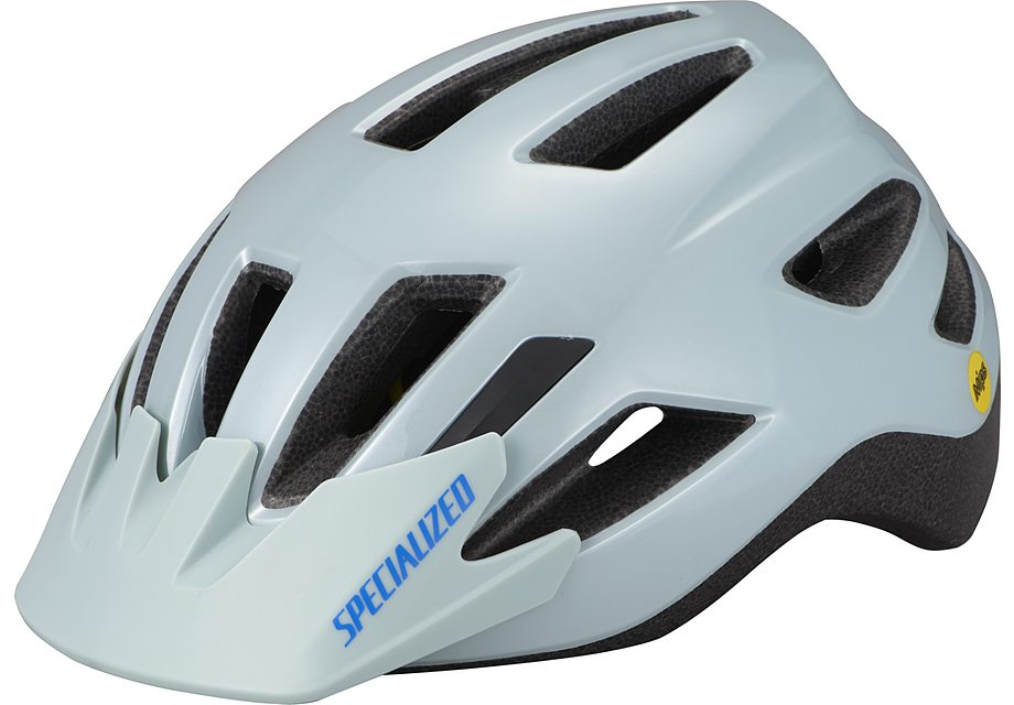 Specialized shuffle child led sb mips helmet gloss ice blue/cobalt child (4–7y) Helmets Specialized