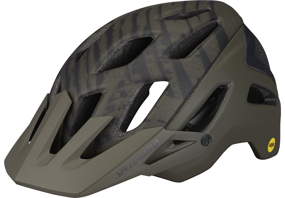 Specialized ambush angi mips helmet satin oak green wild s Helmets Specialized
