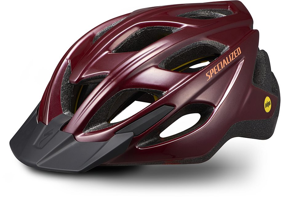 Specialized chamonix mips helmet gloss maroon sm/med Helmets Specialized