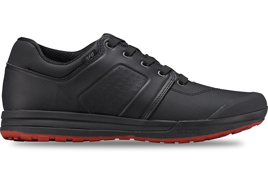 Specialized 2fo dh clip shoe black/redwood 40 Shoes and Insoles Specialized