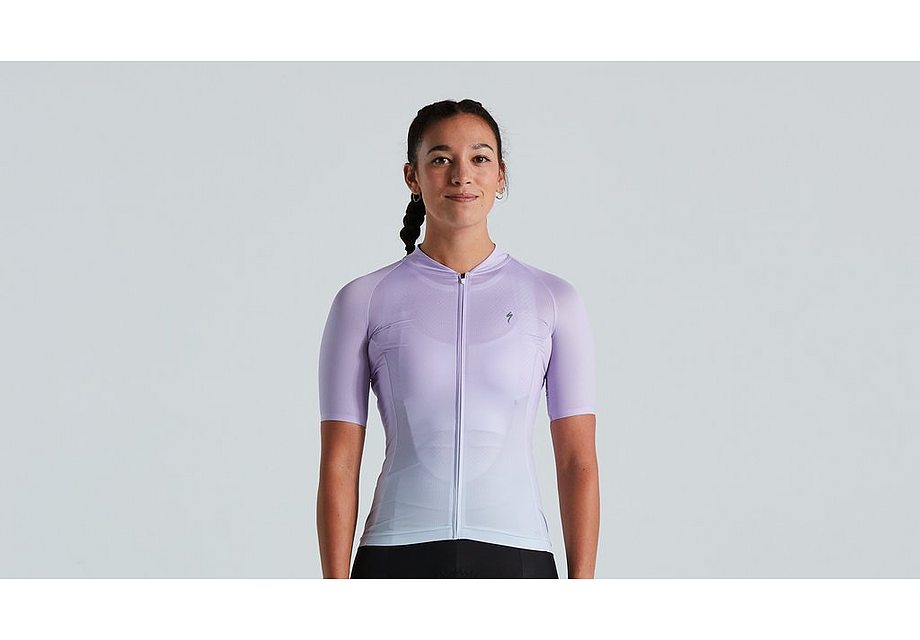 Specialized sl air fade jersey ss wmn uv lilac xl Jerseys Specialized