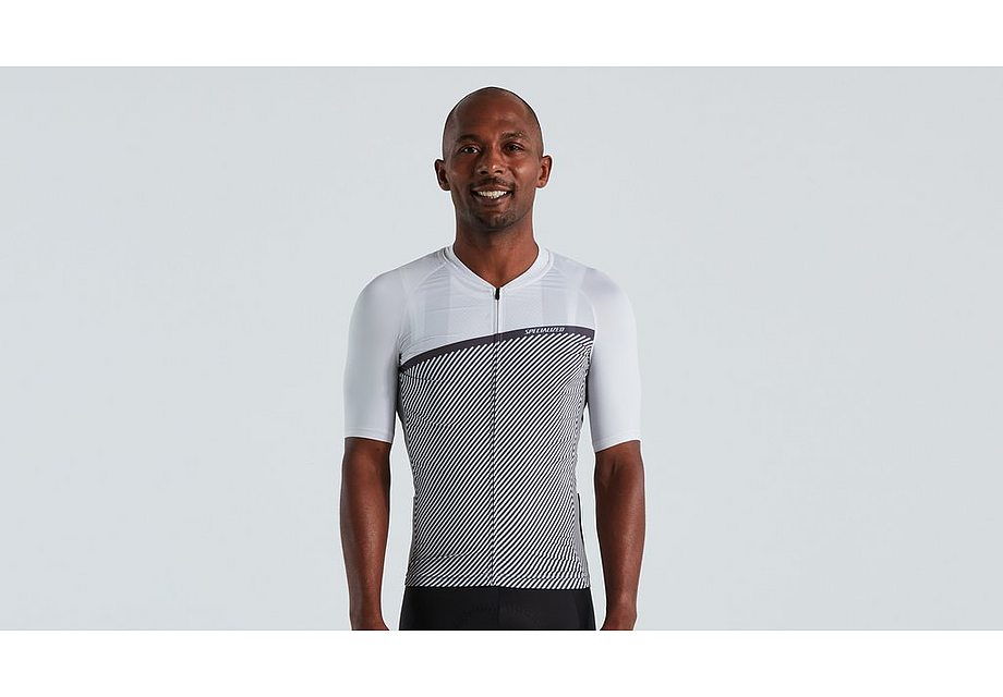 Specialized sl stripe jersey ss men dove grey md Jerseys Specialized