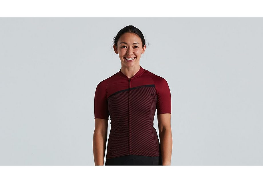 Specialized sl stripe jersey ss wmn crimson xxl Jerseys Specialized