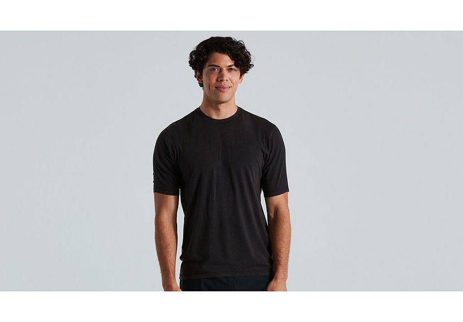 Specialized trail supima mineral wash jersey ss men black xs Jerseys Specialized