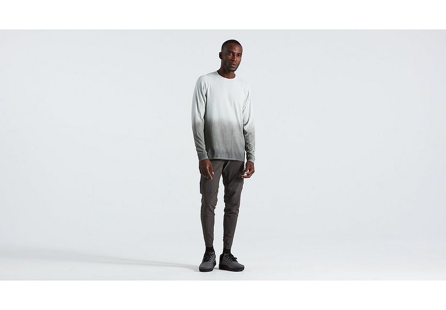 Specialized trail jersey ls men dove grey spray l Jerseys Specialized