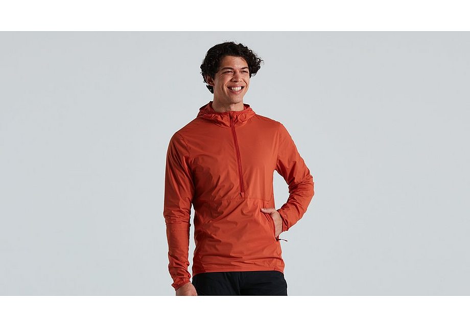 Specialized trail wind jacket men redwood xs Jackets Specialized