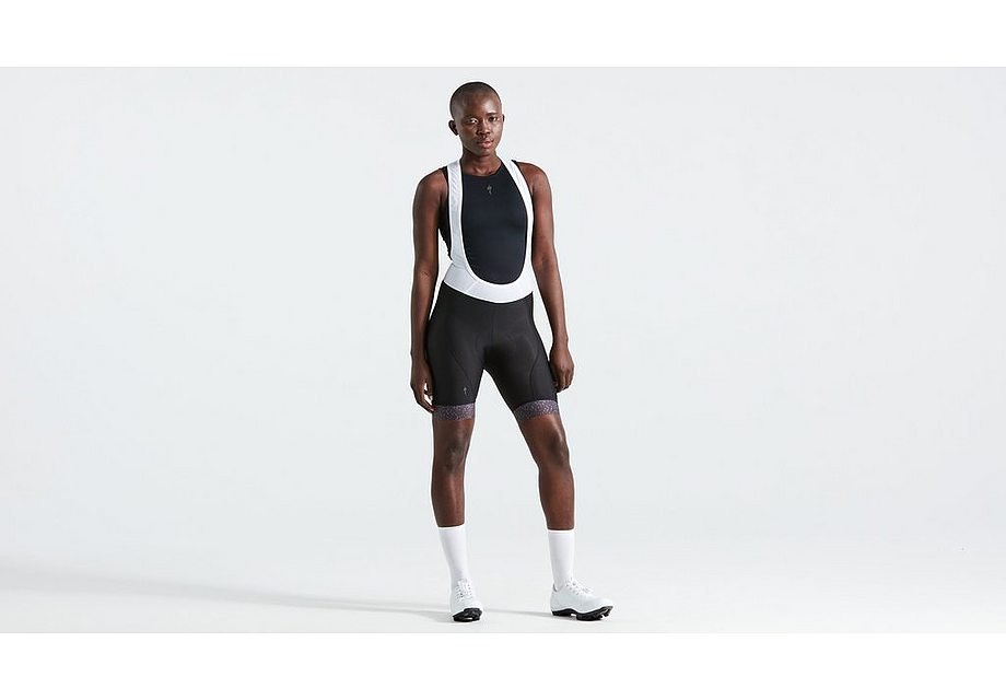 Specialized rbx logo bib short wmn slate s Apparel Specialized