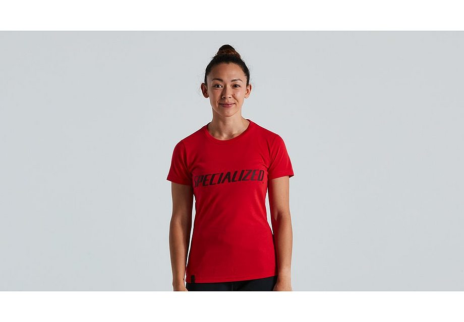 Specialized wordmark tee ss wmn flo red xl Exclude Specialized