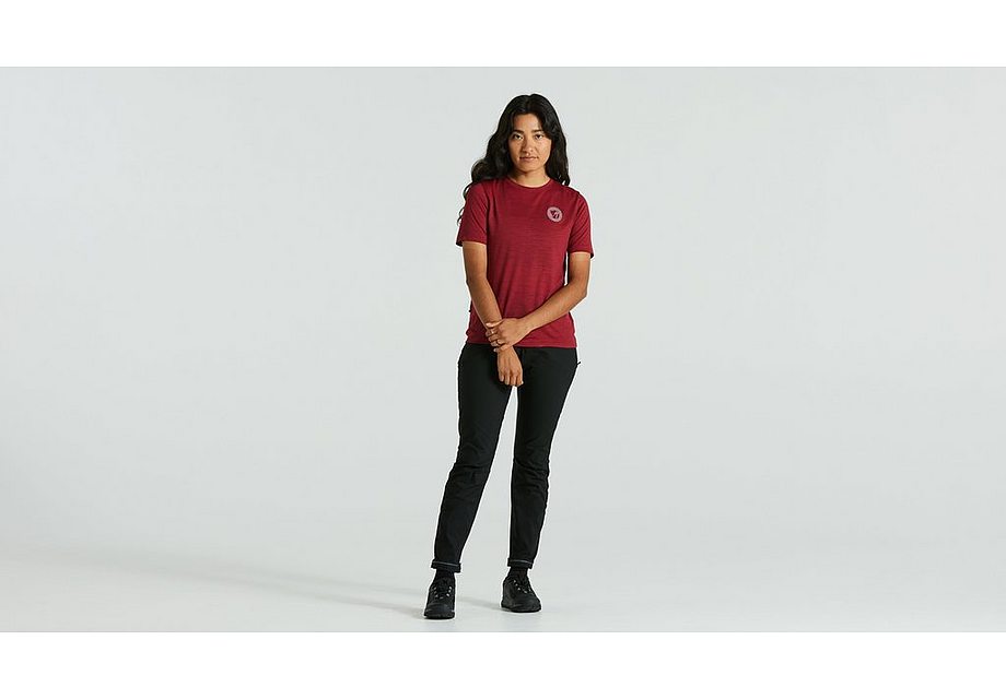 Specialized s/f wool tee ss wmn pomegranate red l Exclude Specialized