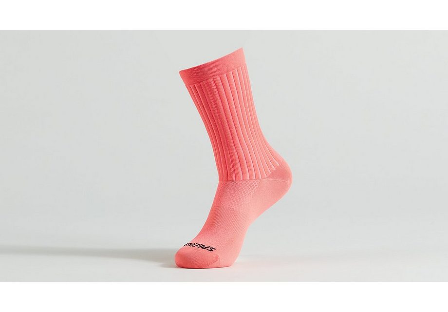 Specialized hydrogen aero tall sock vivid coral m Socks Specialized