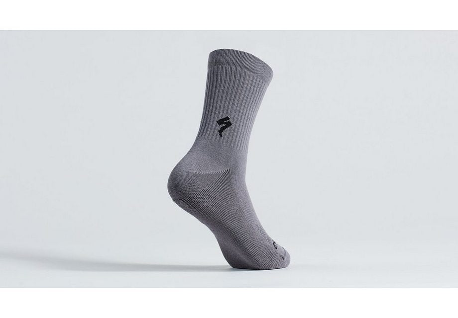 Specialized cotton tall sock smoke m Socks Specialized