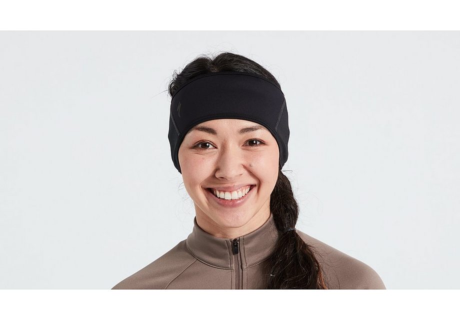 Specialized thermal headband hat black osfa Hats and Caps Specialized