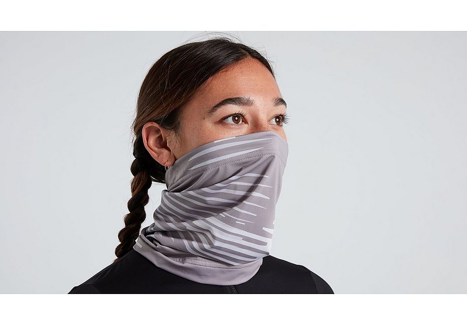Specialized blur neck gaiter silver one size Exclude Specialized