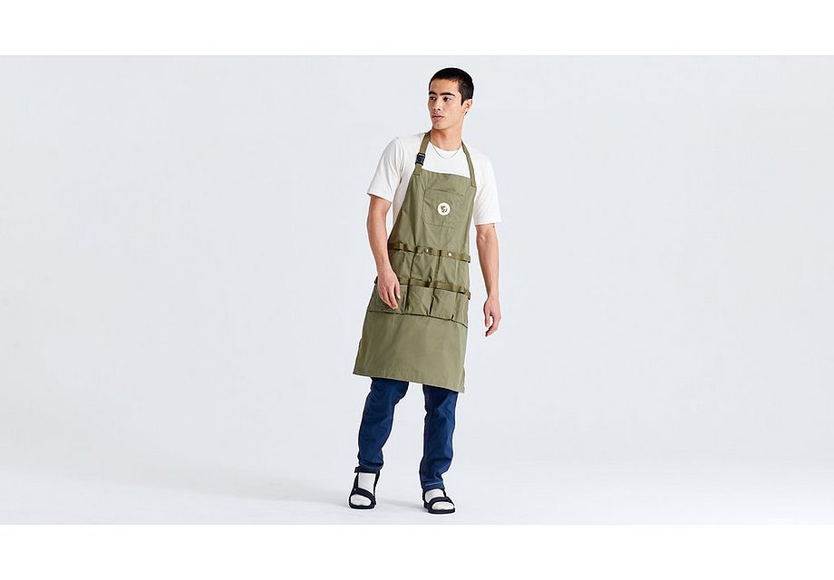 Specialized s/f mechanics apron green osfa Aprons Specialized