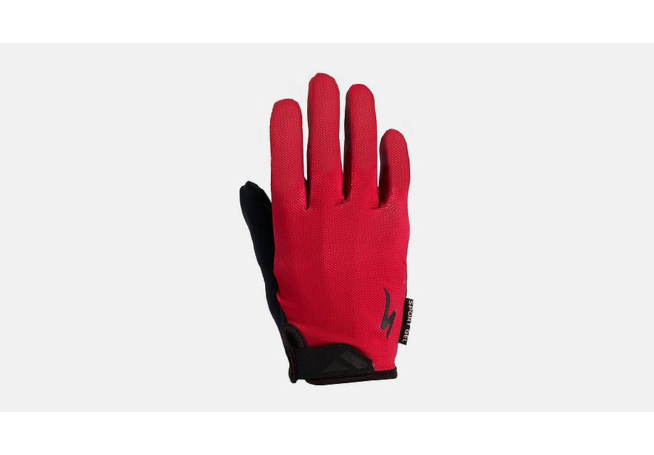 Specialized bg sport gel glove lf wmn vivid red l Gloves and Liners Specialized