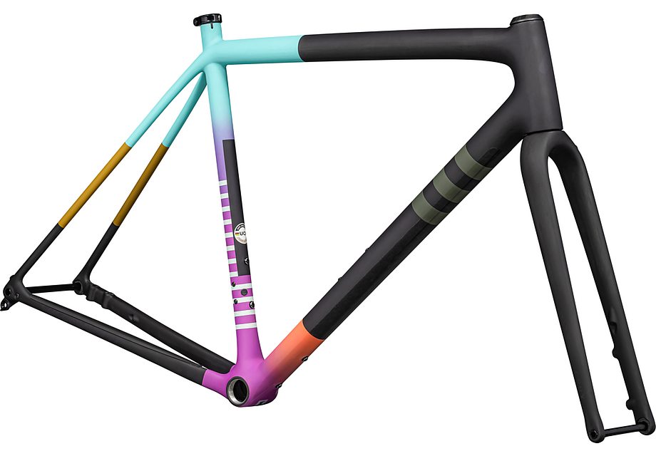 Specialized crux 10r frmset satin carbon/purple orchid/midnight shadow metallic 56 Framesets Specialized