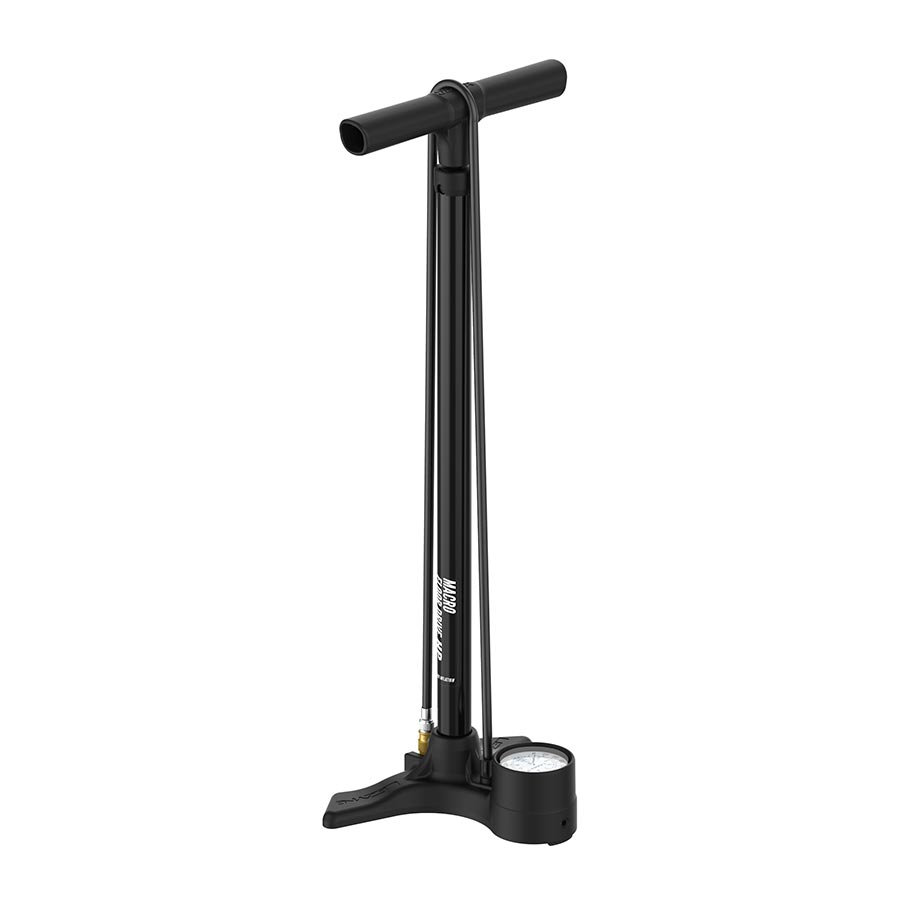 Lezyne Macro Floor Drive ABS Floor Pump - ABS Chuck 220psi Flat Black Floor Pumps Lezyne