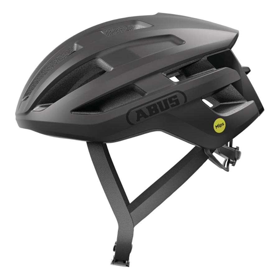 Abus PowerDome MIPS Helmet L 59 - 61cm Velvet Black – Spirited Cyclist