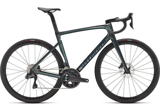 2022 Specialized tarmac sl7 expert bike gloss carbon/oil tint/forest green 56 Bicycle Specialized   