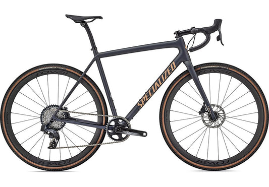 2022 Specialized crux pro bike satin dusty blue/ice papaya 61 Bicycle Specialized   