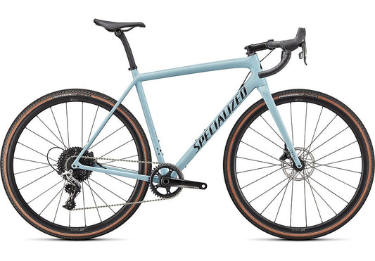 2022 Specialized crux comp bike gloss arctic blue/tarmac black 61 Bicycle Specialized   