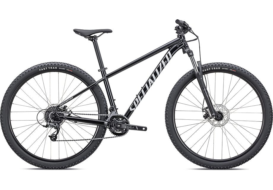 クロスバイク Specialized 2024 Specialized rockhopper 29 bike gloss tarmac black / white m