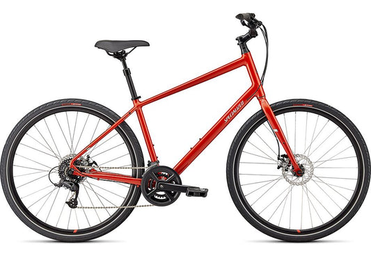 2022 Specialized crossroads 2.0 bike gloss redwood / chrome m Bicycle Specialized   
