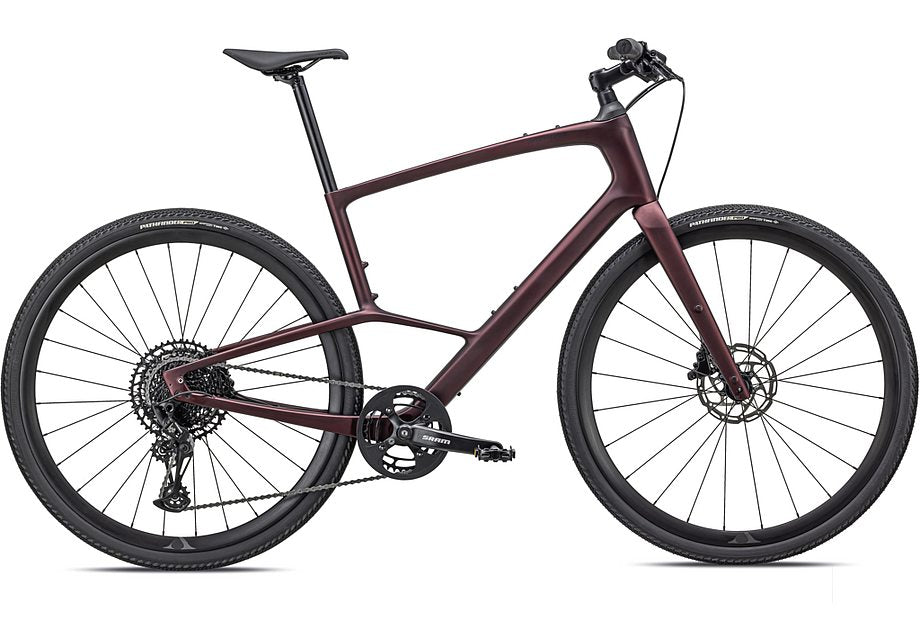 2024 Specialized sirrus x 5.0 bike satin red tint / carbon / black / black reflective xxl Bicycle Specialized