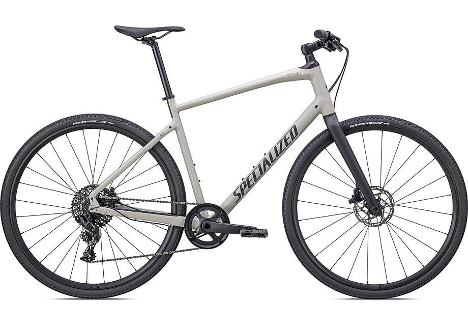 2022 Specialized sirrus x 4.0 bike white mountains / taupe / satin black reflective xl Bicycle Specialized